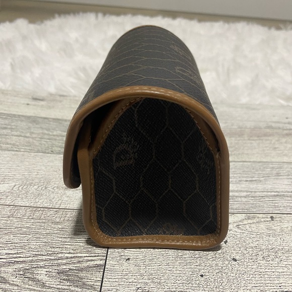 Vintage Authentic Christian Dior Honeycomb Pattern Accessory Cosmetics Case - Picture 2 of 7